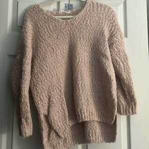 Pink sweater